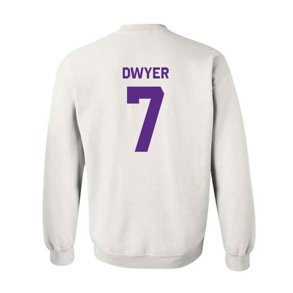 TCU - NCAA Football : Jordan Dwyer - Classic Shersey Crewneck Sweatshirt-1