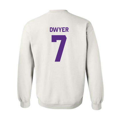 TCU - NCAA Football : Jordan Dwyer - Classic Shersey Crewneck Sweatshirt-1
