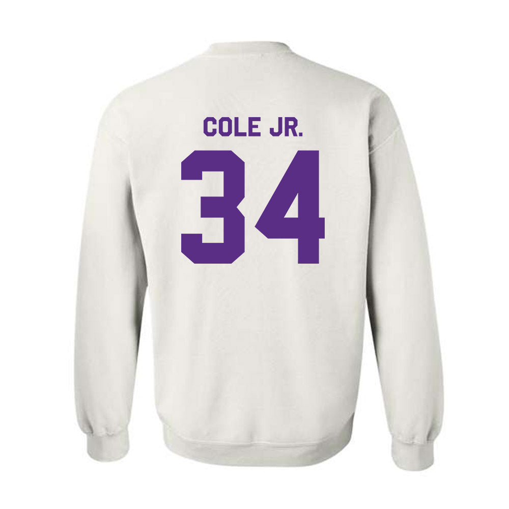 TCU - NCAA Football : Perry Cole Jr. - Classic Shersey Crewneck Sweatshirt-1