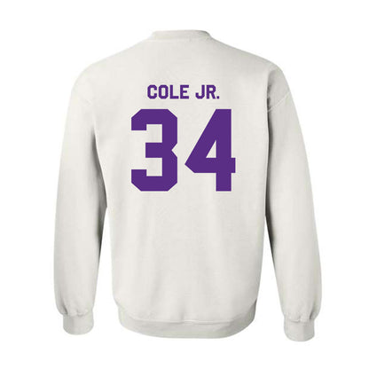 TCU - NCAA Football : Perry Cole Jr. - Classic Shersey Crewneck Sweatshirt-1