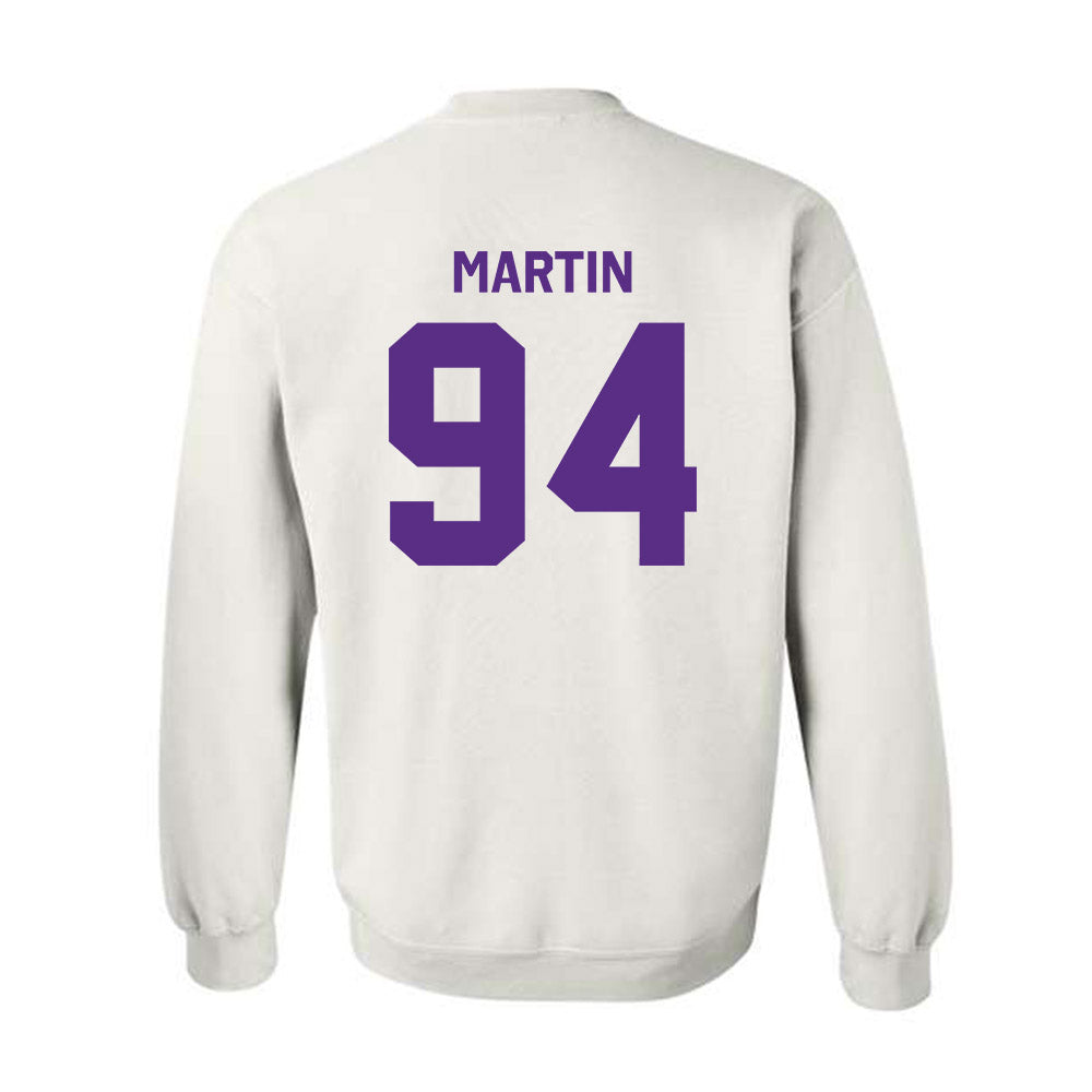 TCU - NCAA Football : Jared Martin - Classic Shersey Crewneck Sweatshirt-1