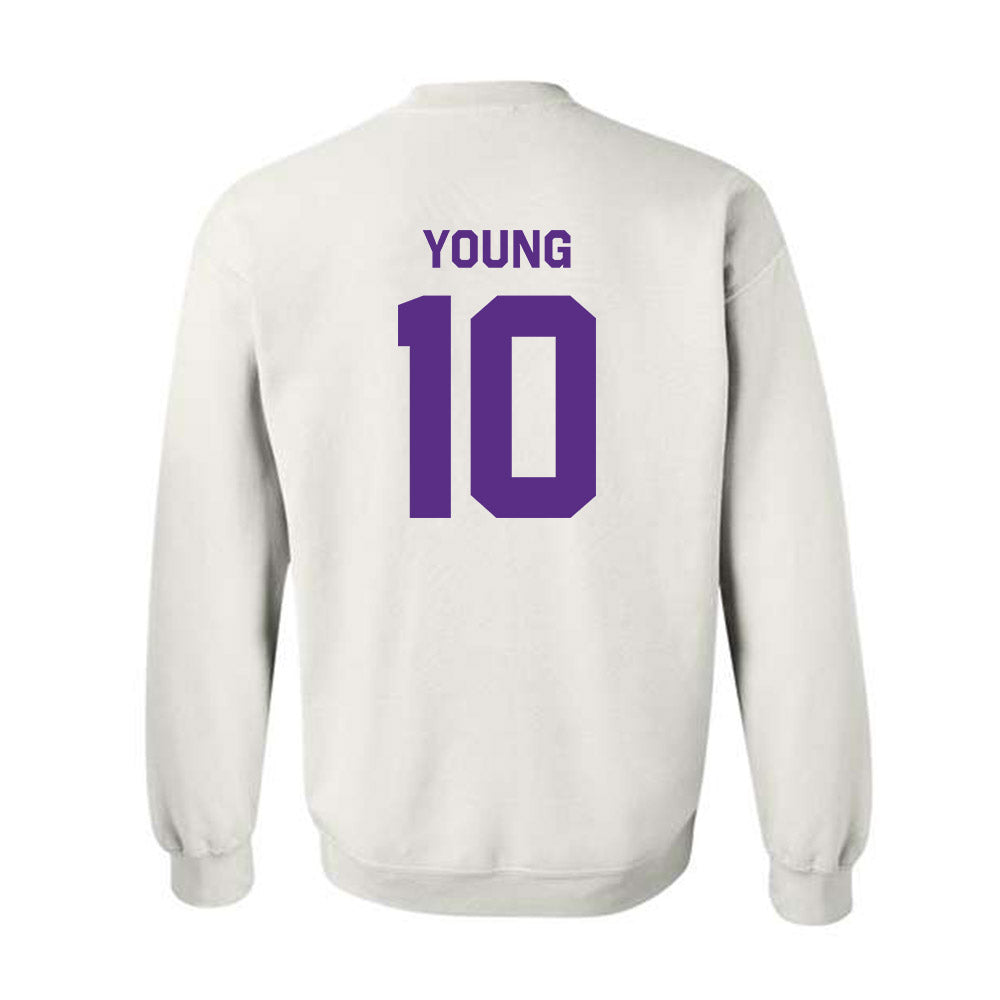 TCU - NCAA Women's Volleyball : Kinsley Young - Classic Shersey Crewneck Sweatshirt-2