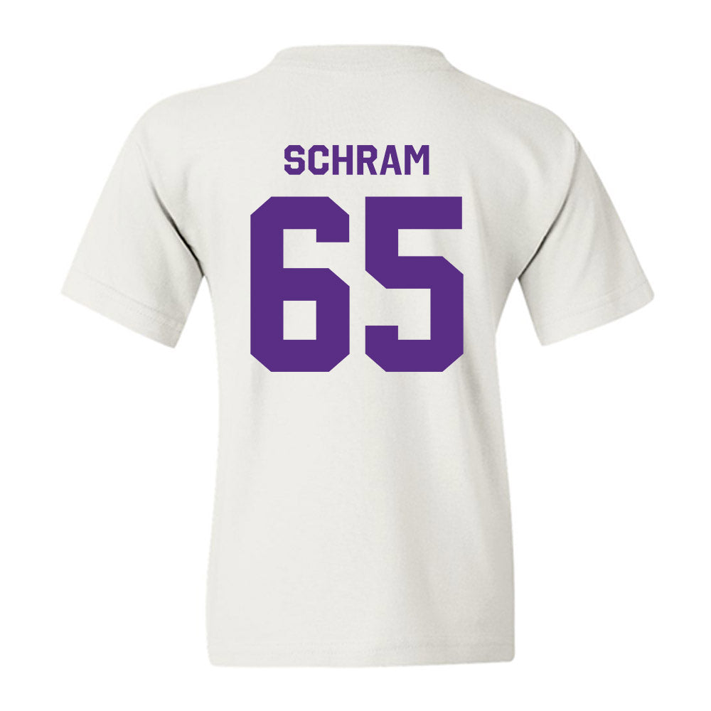 TCU - NCAA Football : Logan Schram - Classic Shersey Youth T-Shirt-1