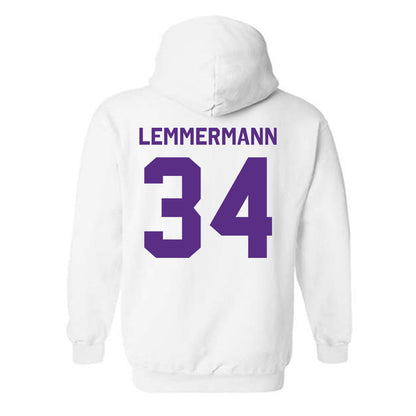 TCU - NCAA Football : Kyle Lemmermann - Classic Shersey Hooded Sweatshirt-1