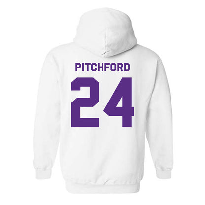 TCU - NCAA Football : Joe Pitchford - Classic Shersey Hooded Sweatshirt-1