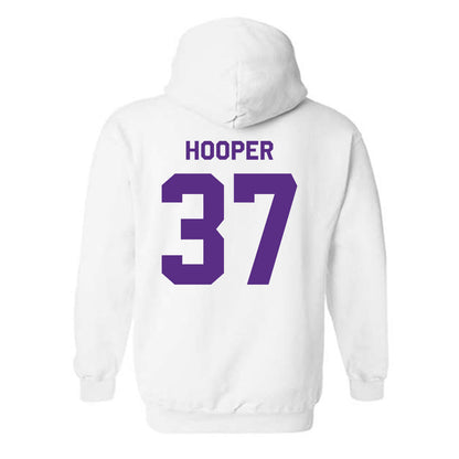 TCU - NCAA Football : Hudson Hooper - Classic Shersey Hooded Sweatshirt-1