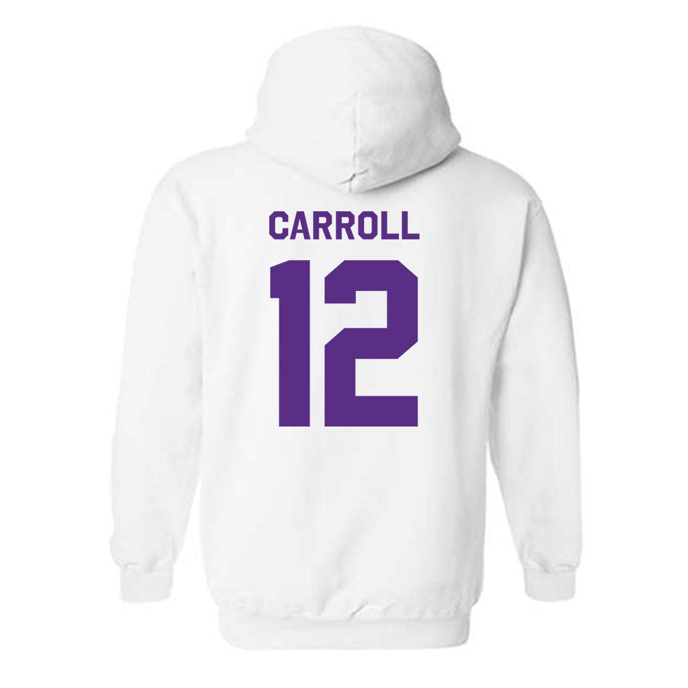 TCU - NCAA Football : Kalen Carroll - Classic Shersey Hooded Sweatshirt-2