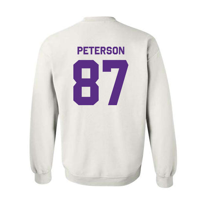 TCU - NCAA Football : Mason Peterson - Classic Shersey Crewneck Sweatshirt-1