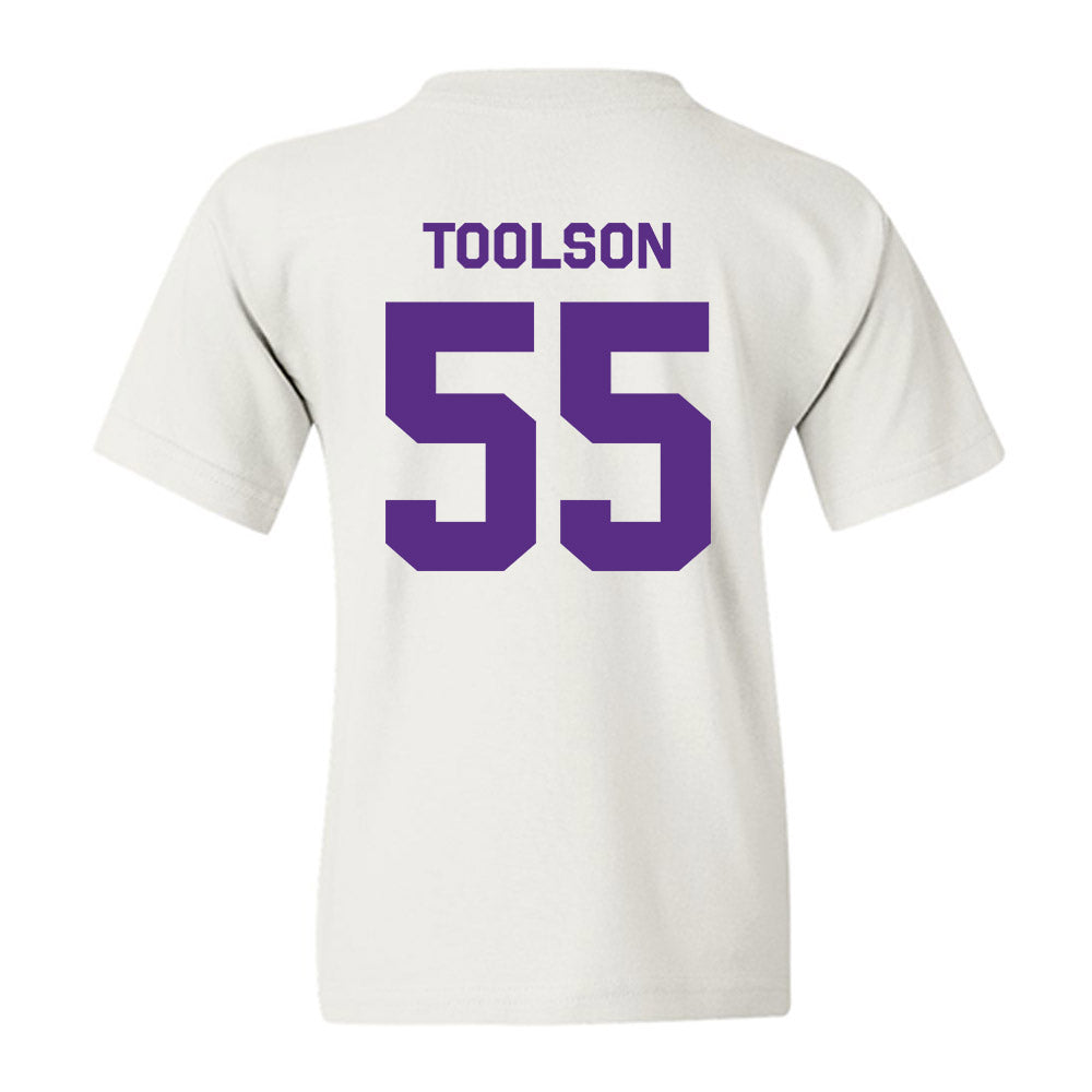 TCU - NCAA Men's Basketball : Tanner Toolson - Classic Shersey Youth T-Shirt-1