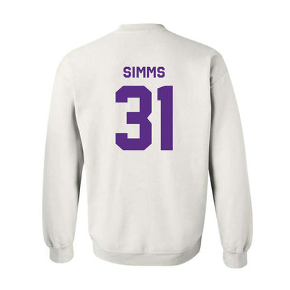 TCU - NCAA Football : Julius Simms - Classic Shersey Crewneck Sweatshirt-1