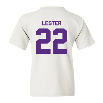 TCU - NCAA Football : Jordan Lester - Classic Shersey Youth T-Shirt-1