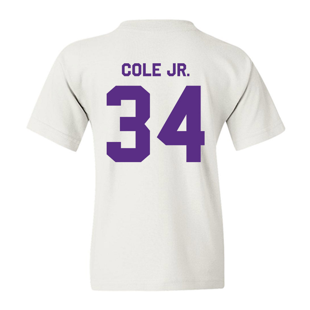 TCU - NCAA Football : Perry Cole Jr. - Classic Shersey Youth T-Shirt-1
