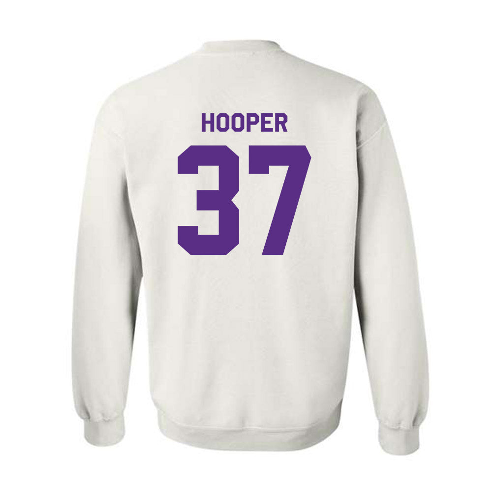 TCU - NCAA Football : Hudson Hooper - Classic Shersey Crewneck Sweatshirt-1