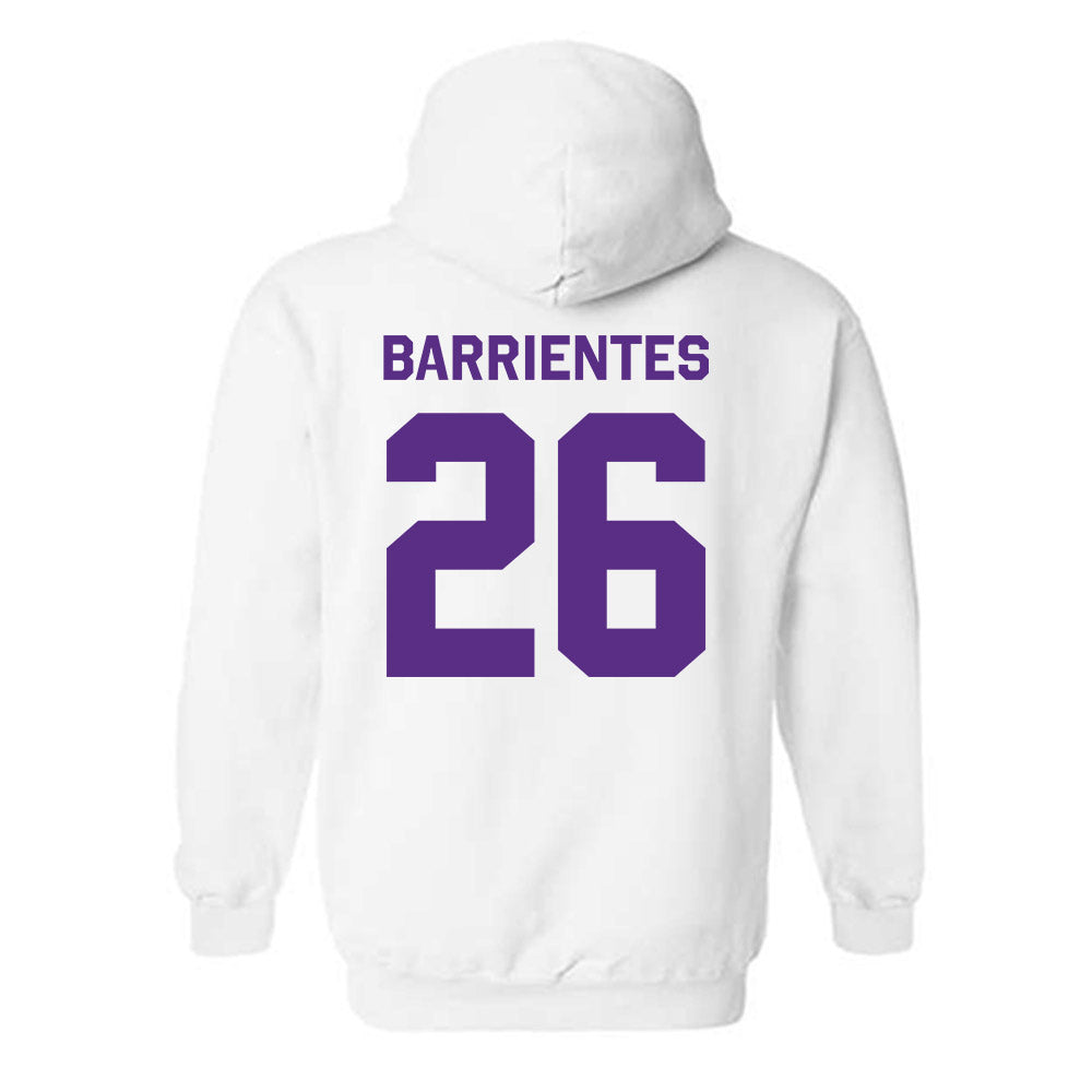 TCU - NCAA Baseball : Aiden Barrientes - Classic Shersey Hooded Sweatshirt-1