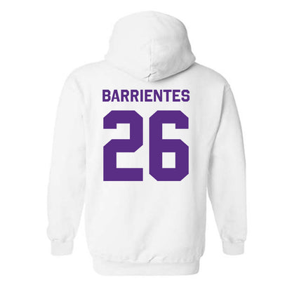 TCU - NCAA Baseball : Aiden Barrientes - Classic Shersey Hooded Sweatshirt-1