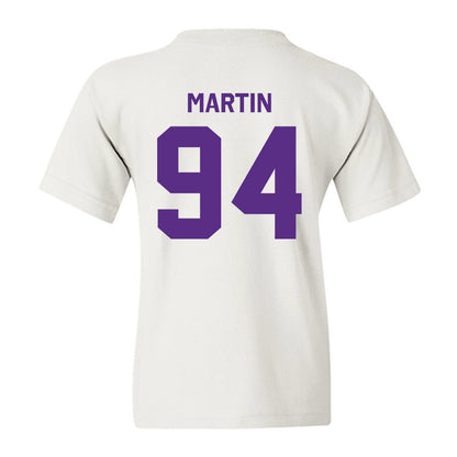 TCU - NCAA Football : Jared Martin - Classic Shersey Youth T-Shirt-1
