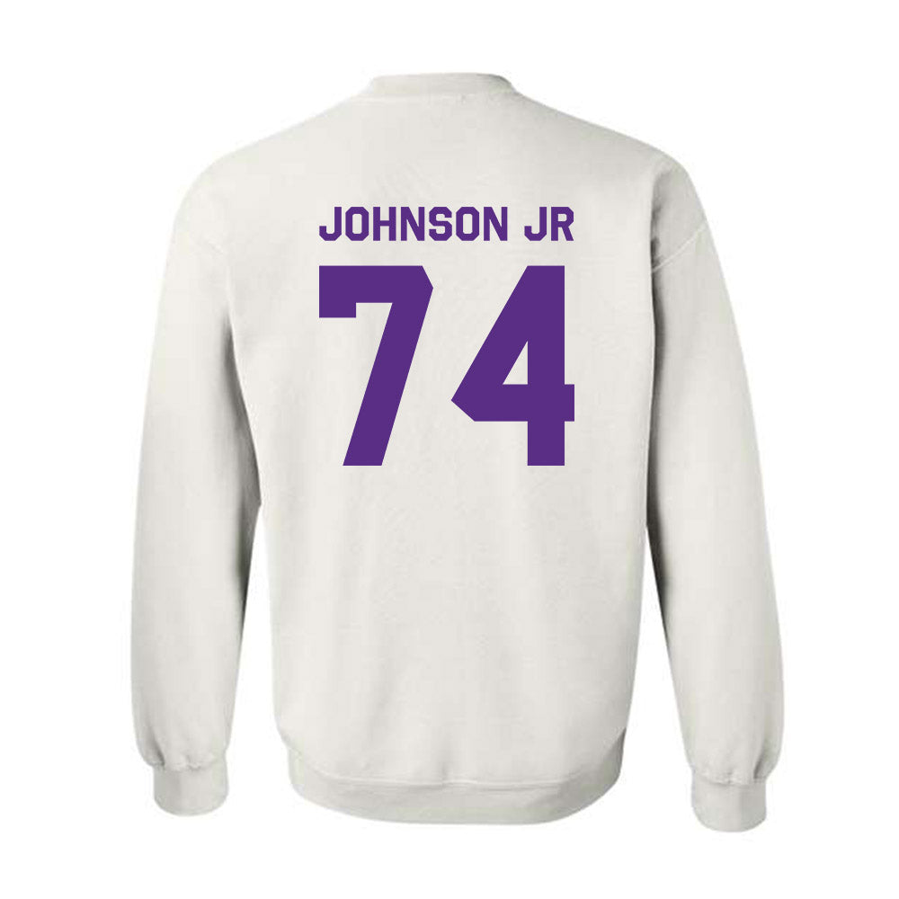 TCU - NCAA Football : Vincent Johnson Jr - Classic Shersey Crewneck Sweatshirt-2