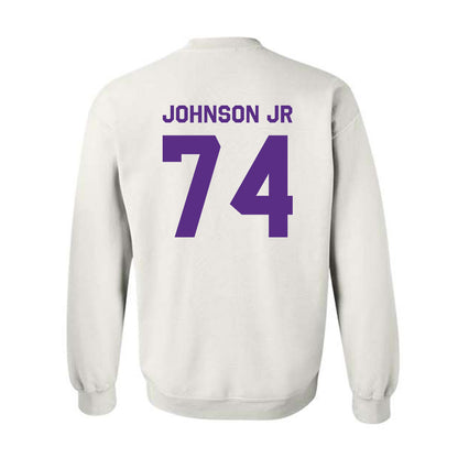 TCU - NCAA Football : Vincent Johnson Jr - Classic Shersey Crewneck Sweatshirt-2