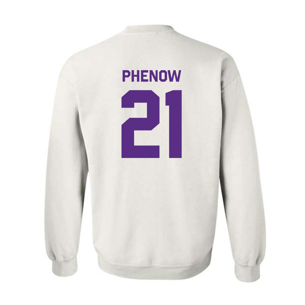 TCU - NCAA Baseball : Tyler Phenow - Classic Shersey Crewneck Sweatshirt-1