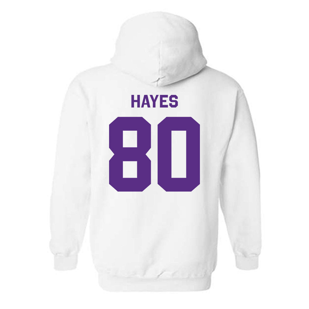 TCU - NCAA Football : Jacobe Hayes - Classic Shersey Hooded Sweatshirt-1
