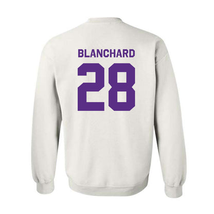 TCU - NCAA Baseball : Colin Blanchard - Classic Shersey Crewneck Sweatshirt-1
