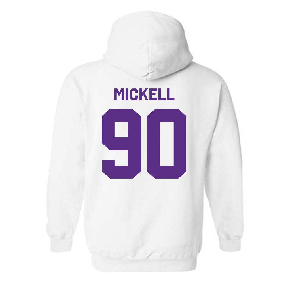 TCU - NCAA Football : Kelten Mickell - Classic Shersey Hooded Sweatshirt-1