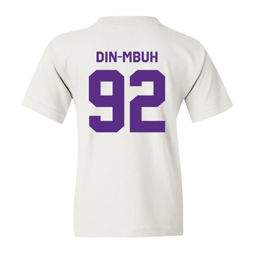 TCU - NCAA Football : Ansel Din-Mbuh - Classic Shersey Youth T-Shirt-1
