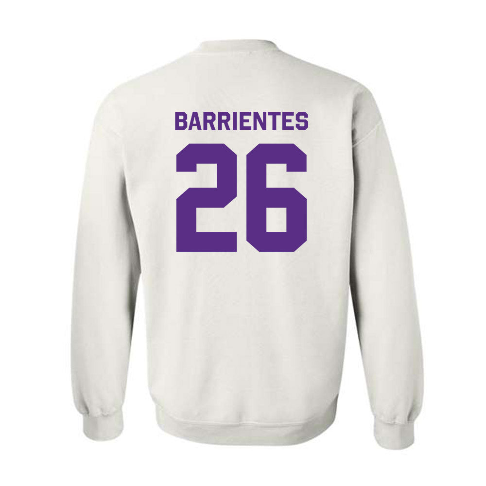 TCU - NCAA Baseball : Aiden Barrientes - Classic Shersey Crewneck Sweatshirt-1