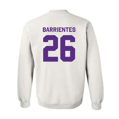 TCU - NCAA Baseball : Aiden Barrientes - Classic Shersey Crewneck Sweatshirt-1