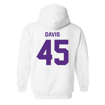 TCU - NCAA Baseball : Lance Davis - Classic Shersey Hooded Sweatshirt-1