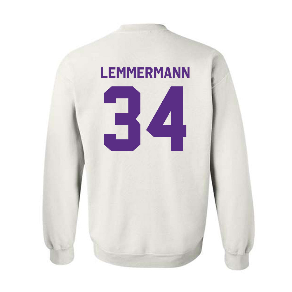 TCU - NCAA Football : Kyle Lemmermann - Classic Shersey Crewneck Sweatshirt-1