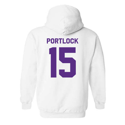 TCU - NCAA Women's Basketball : Sarah Portlock - Classic Shersey Hooded Sweatshirt-1