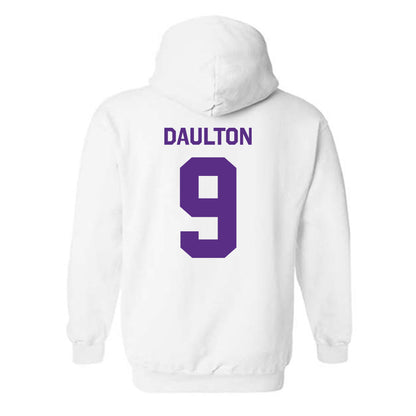 TCU - NCAA Football : Jack Daulton - Classic Shersey Hooded Sweatshirt-1