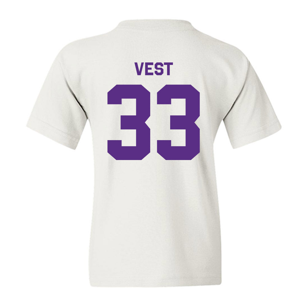 TCU - NCAA Women's Soccer : Grace Vest - Classic Shersey Youth T-Shirt-1