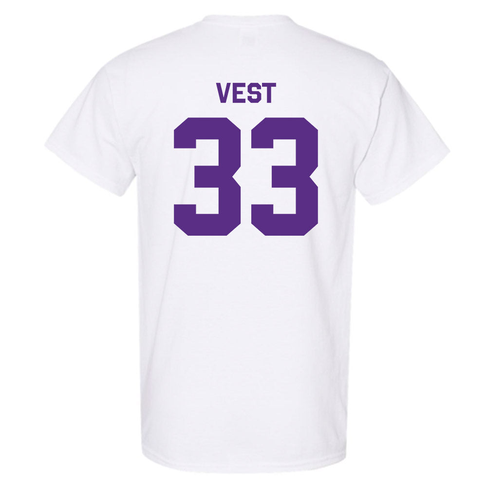 TCU - NCAA Women's Soccer : Grace Vest - Classic Shersey T-Shirt-1