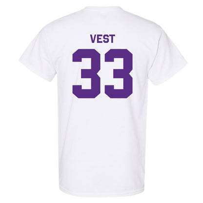 TCU - NCAA Women's Soccer : Grace Vest - Classic Shersey T-Shirt-1