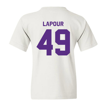 TCU - NCAA Baseball : Tommy LaPour - Classic Shersey Youth T-Shirt-1