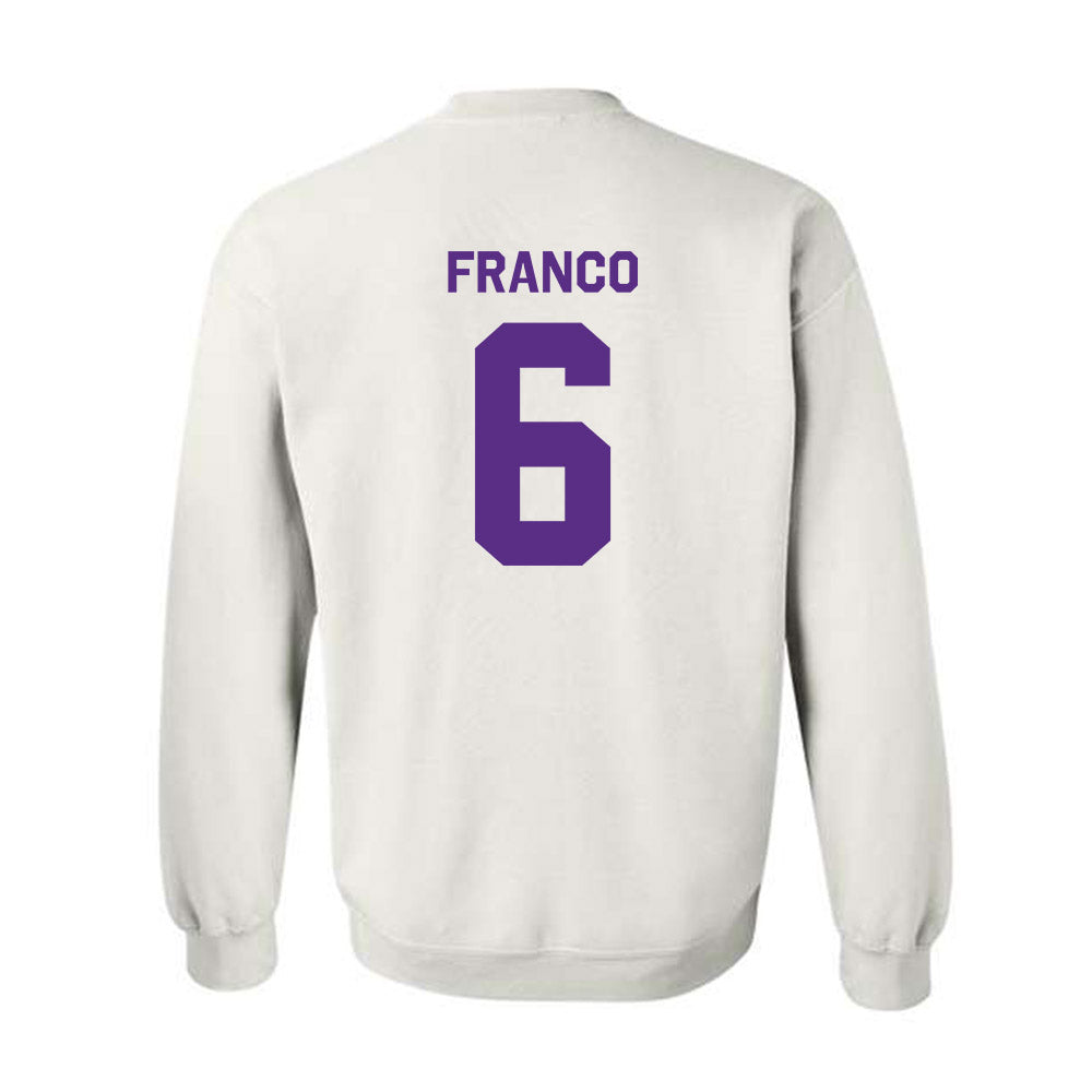 TCU - NCAA Baseball : Noah Franco - Classic Shersey Crewneck Sweatshirt-2
