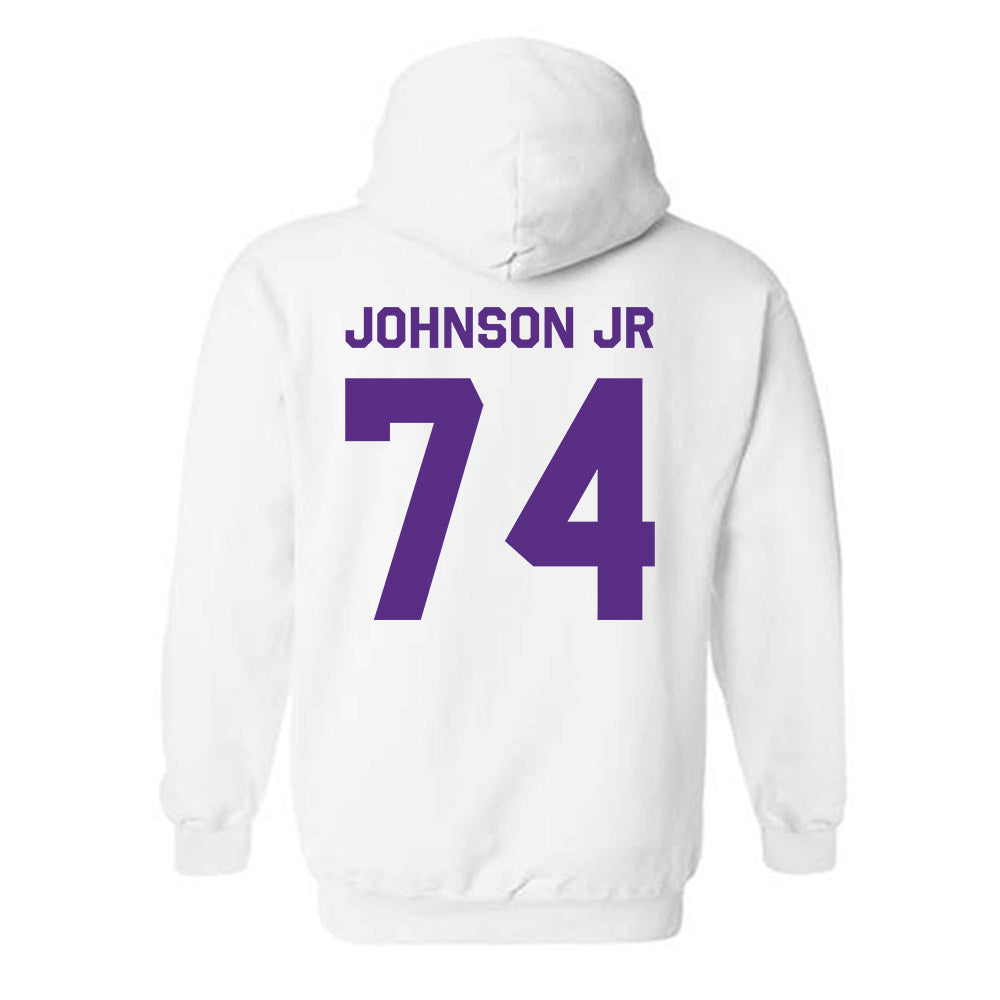 TCU - NCAA Football : Vincent Johnson Jr - Classic Shersey Hooded Sweatshirt-2