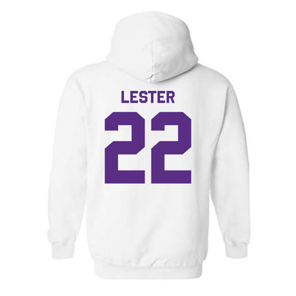 TCU - NCAA Football : Jordan Lester - Classic Shersey Hooded Sweatshirt-1