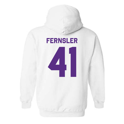 TCU - NCAA Baseball : Uli Fernsler - Classic Shersey Hooded Sweatshirt-1