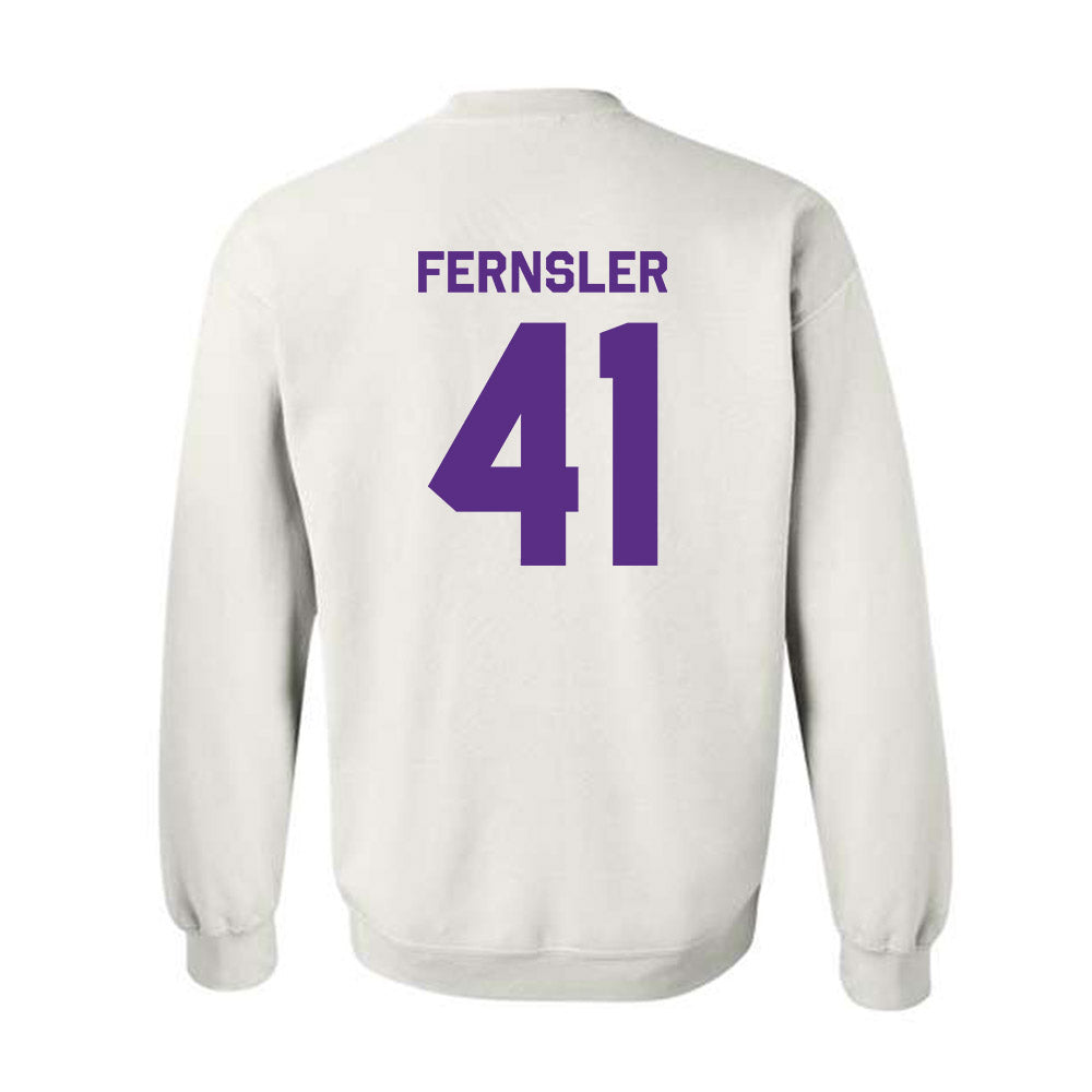 TCU - NCAA Baseball : Uli Fernsler - Classic Shersey Crewneck Sweatshirt-1