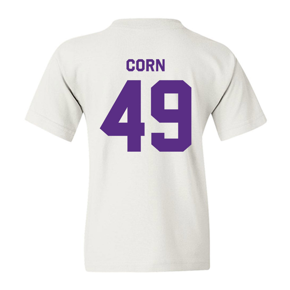 TCU - NCAA Football : Anders Corn - Classic Shersey Youth T-Shirt-1