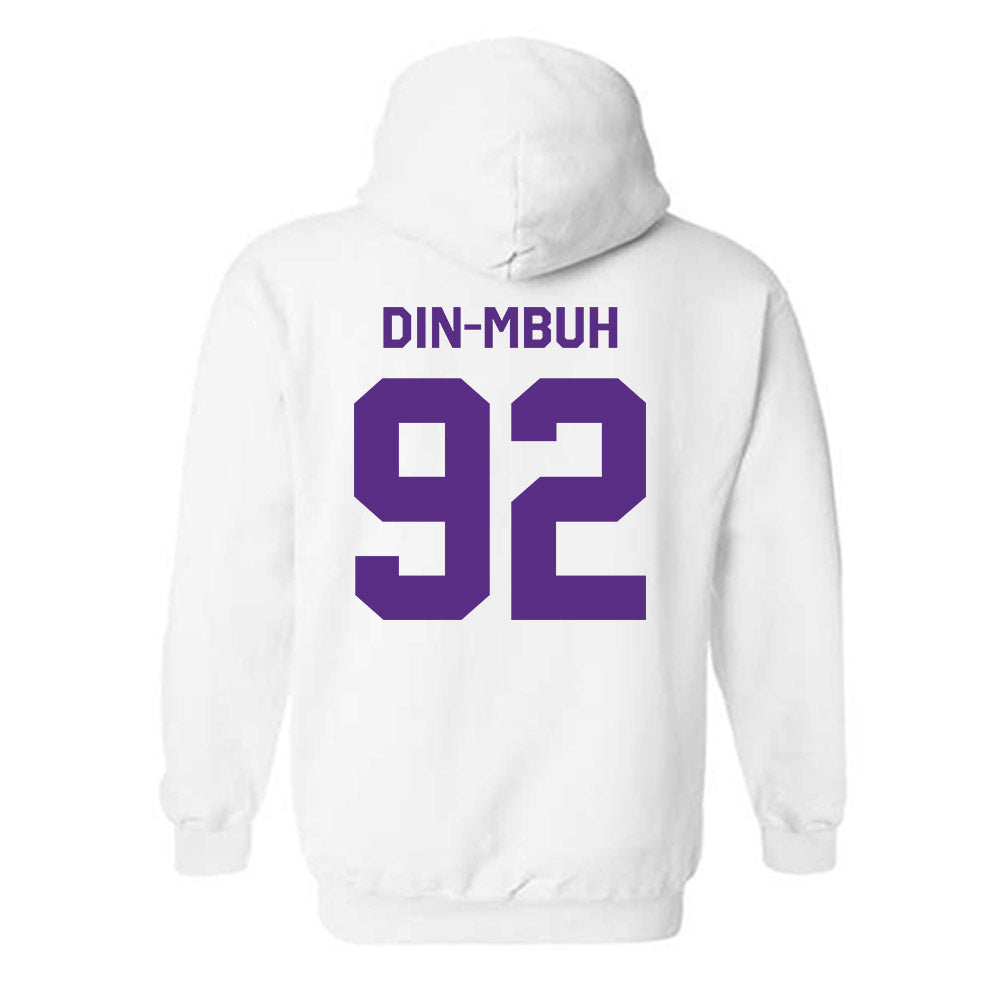 TCU - NCAA Football : Ansel Din-Mbuh - Classic Shersey Hooded Sweatshirt-1