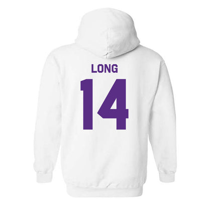 TCU - NCAA Beach Volleyball : Anna Long - Classic Shersey Hooded Sweatshirt-1