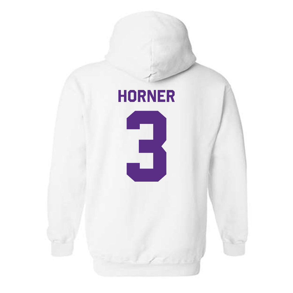 TCU - NCAA Women's Volleyball : Addy Horner - Classic Shersey Hooded Sweatshirt-1