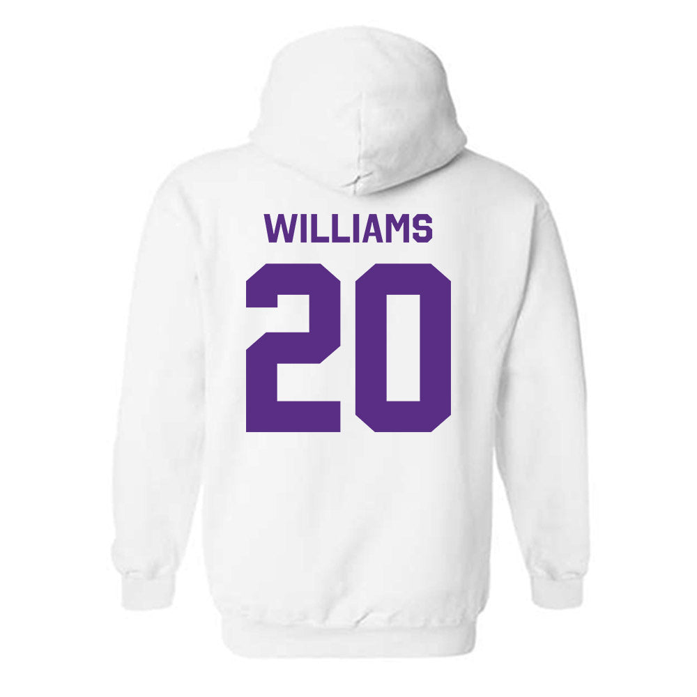 TCU - NCAA Football : Anthony Williams - Classic Shersey Hooded Sweatshirt-2