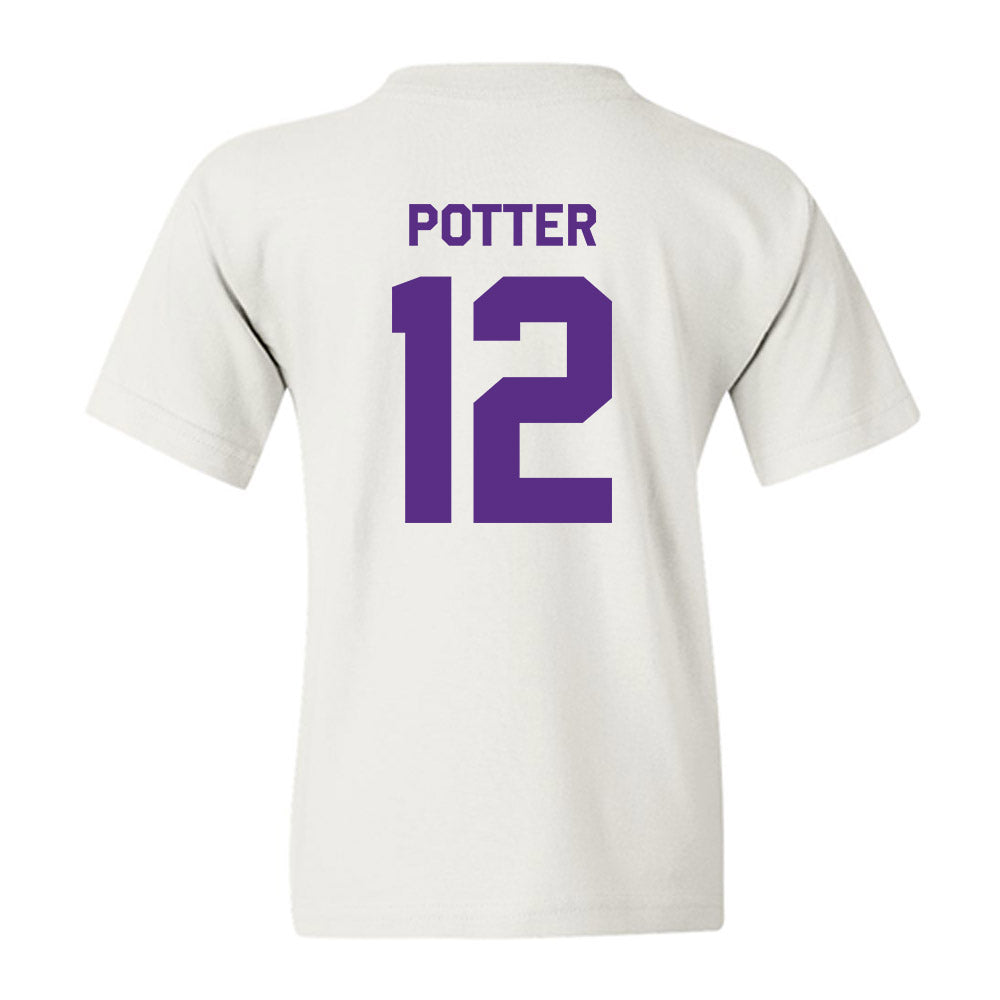 TCU - NCAA Football : David Potter - Classic Shersey Youth T-Shirt-1