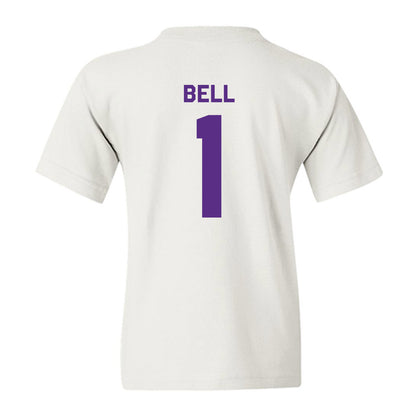 TCU - NCAA Baseball : James Bell - Classic Shersey Youth T-Shirt-1
