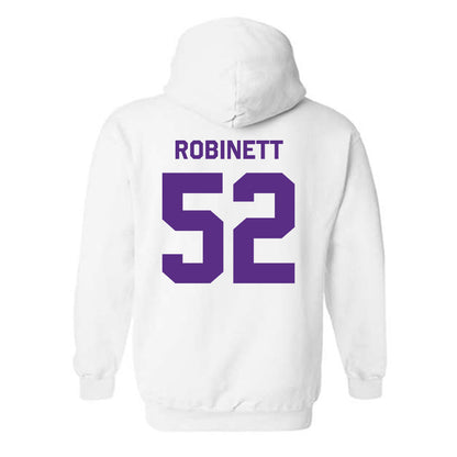 TCU - NCAA Football : Blake Robinett - Classic Shersey Hooded Sweatshirt-1
